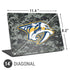 NHL Nashville Predators Camo Universal Laptop 14in (11.4 x 8.2in) Skin
