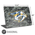 NHL Nashville Predators Camo Universal Laptop 17in (13.8 x 10in) Skin