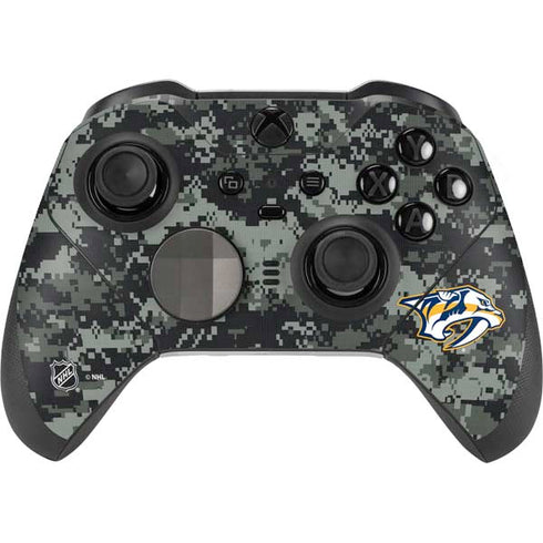 NHL Nashville Predators Camo Xbox Elite Wireless Controller Series 2 Skin