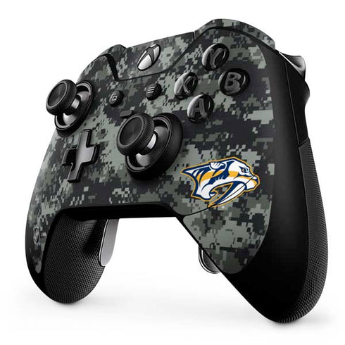 NHL Nashville Predators Camo Xbox One Elite Controller Skin