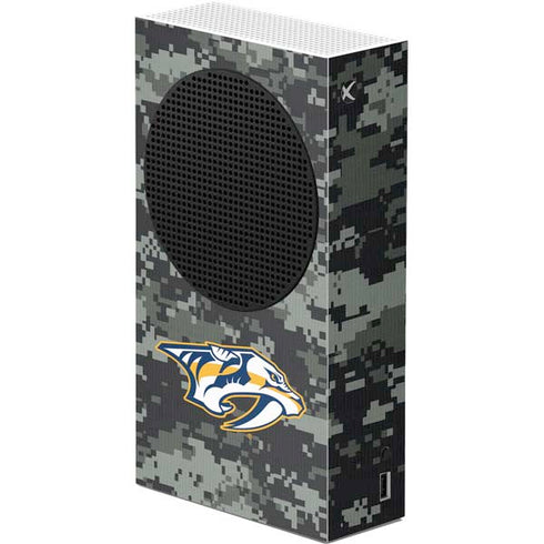 NHL Nashville Predators Camo Xbox Series S Console Skin