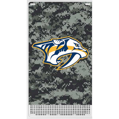 NHL Nashville Predators Camo Xbox Series S Console Skin