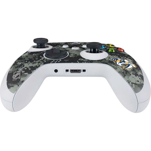 NHL Nashville Predators Camo Xbox Series S Controller Skin