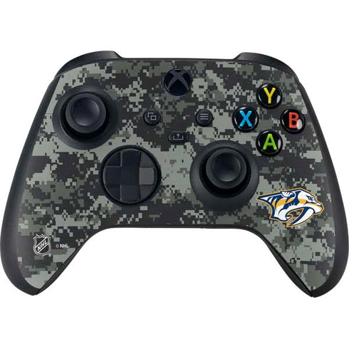 NHL Nashville Predators Camo Xbox Series X Controller Skin