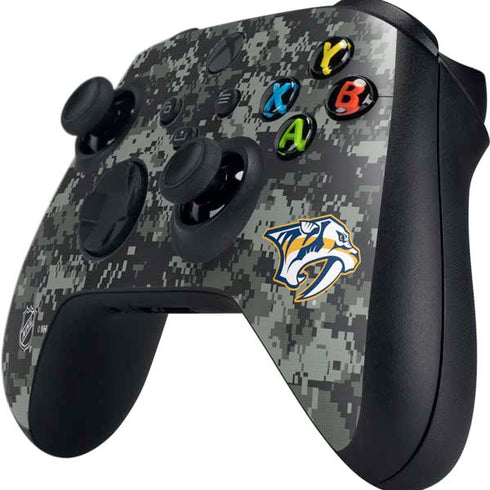 NHL Nashville Predators Camo Xbox Series X Controller Skin