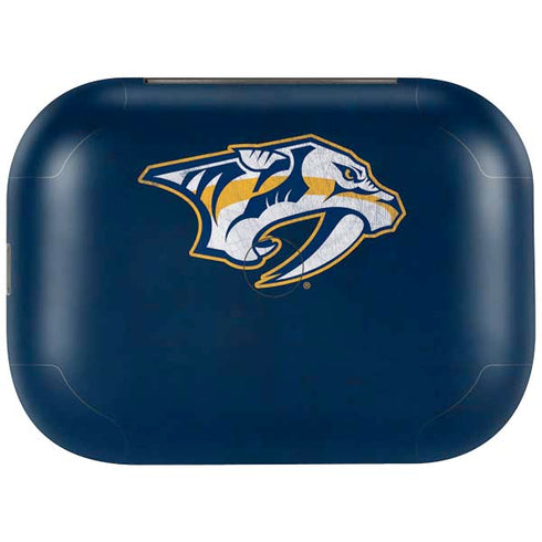 NHL Nashville Predators Distressed Amazon Echo Buds Skin