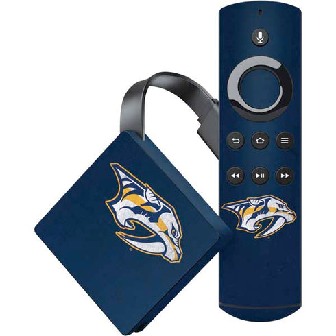 NHL Nashville Predators Distressed Amazon Fire TV Skin
