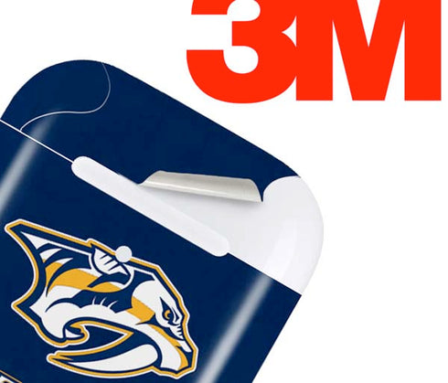 NHL Nashville Predators Distressed Apple AirPods 2 Skin