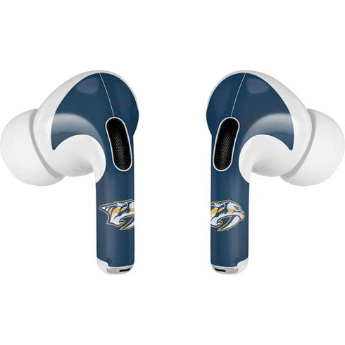 NHL Nashville Predators Distressed Apple AirPods Pro Skin