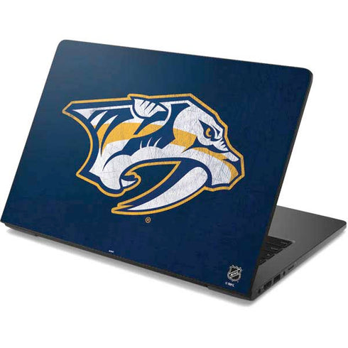 NHL Nashville Predators Distressed Dell Chromebook Skin