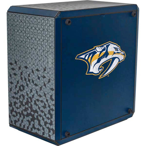NHL Nashville Predators Distressed Cooler Master MasterBox Q300L Mini Tower Skin
