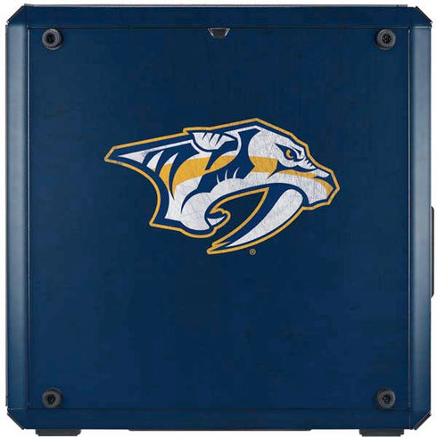NHL Nashville Predators Distressed Cooler Master MasterBox Q300L Mini Tower Skin
