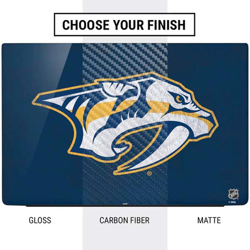 NHL Nashville Predators Distressed Dell Vostro Skin
