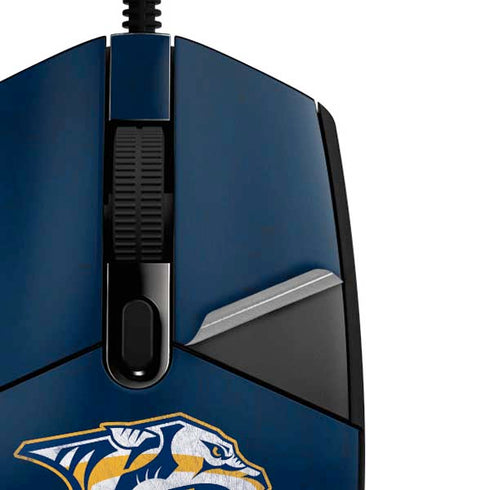 NHL Nashville Predators Distressed G203 Prodigy RGB Wired Gaming Mouse Skin