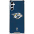 NHL Nashville Predators Distressed Galaxy A15 5G Clear Case