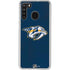NHL Nashville Predators Distressed Galaxy A21 Clear Case