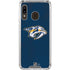 NHL Nashville Predators Distressed Galaxy A30 Clear Case