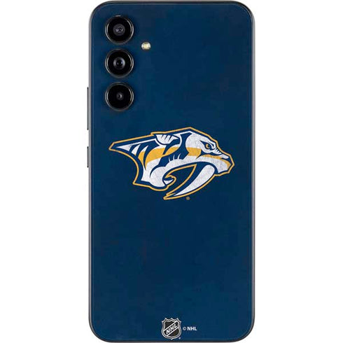 NHL Nashville Predators Distressed Galaxy A54 5G Skin