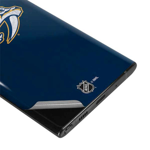 NHL Nashville Predators Distressed Galaxy Note 10 Skin
