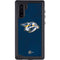NHL Nashville Predators Distressed Galaxy Note 10 Waterproof Case