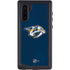 NHL Nashville Predators Distressed Galaxy Note 10 Waterproof Case
