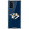 NHL Nashville Predators Distressed Galaxy Note20 5G Clear Case