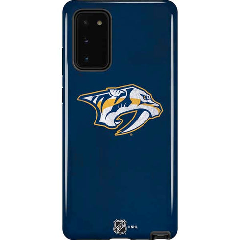 NHL Nashville Predators Distressed Galaxy Note20 5G Pro Case