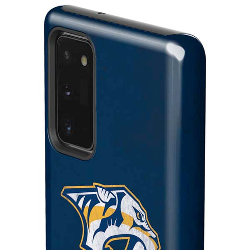 NHL Nashville Predators Distressed Galaxy Note20 5G Pro Case