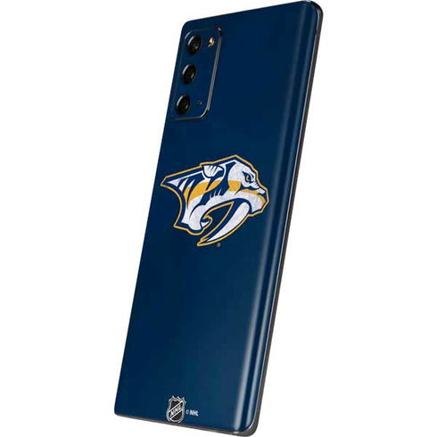 NHL Nashville Predators Distressed Galaxy Note20 5G Skin