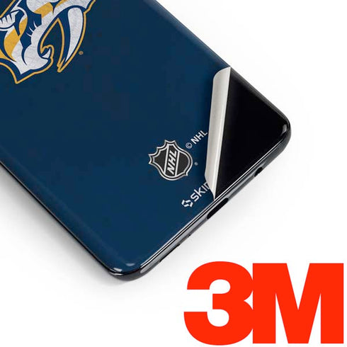 NHL Nashville Predators Distressed Galaxy S10 Plus Skin