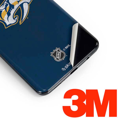 NHL Nashville Predators Distressed Galaxy S10 Skin