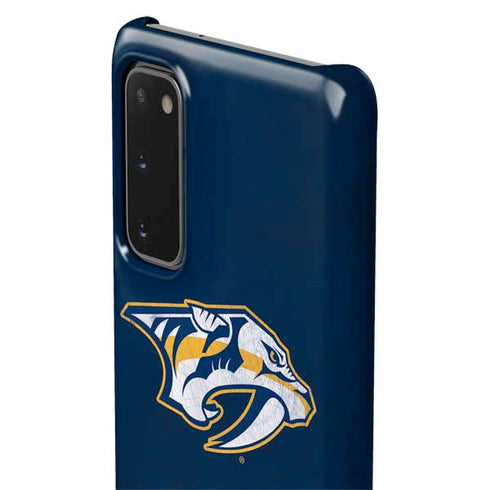 NHL Nashville Predators Distressed Galaxy S20 Lite Case