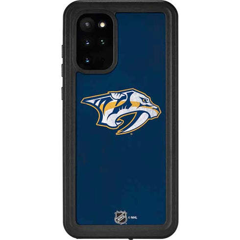NHL Nashville Predators Distressed Galaxy S20 Plus Waterproof Case