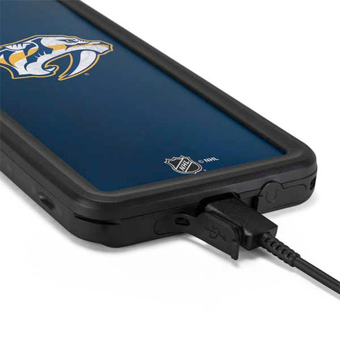 NHL Nashville Predators Distressed Galaxy S20 Plus Waterproof Case