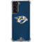 NHL Nashville Predators Distressed Galaxy S21 5G Clear Case
