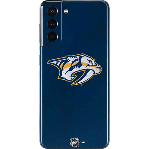 NHL Nashville Predators Distressed Galaxy S21 5G Skin