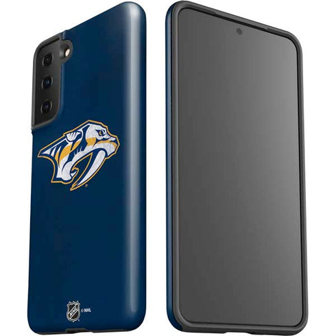 NHL Nashville Predators Distressed Galaxy S21 FE Pro Case