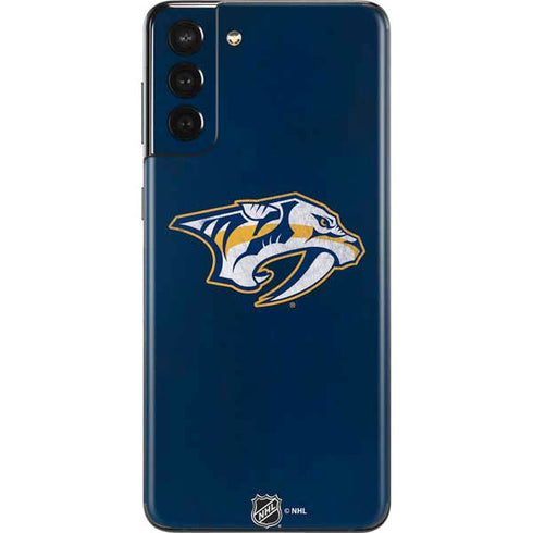 NHL Nashville Predators Distressed Galaxy S21 Plus 5G Skin