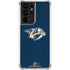 NHL Nashville Predators Distressed Galaxy S21 Ultra 5G Clear Case