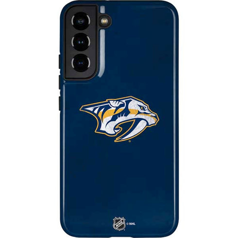 NHL Nashville Predators Distressed Galaxy S22 Plus Pro Case