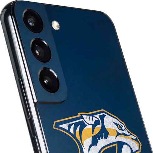 NHL Nashville Predators Distressed Galaxy S22 Plus Skin