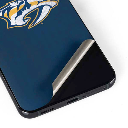 NHL Nashville Predators Distressed Galaxy S22 Plus Skin