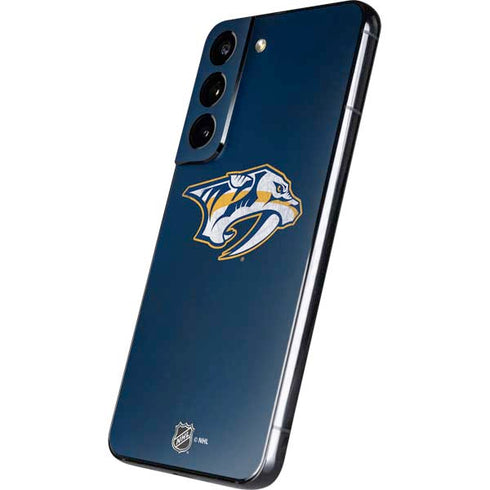NHL Nashville Predators Distressed Galaxy S22 Skin