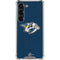 NHL Nashville Predators Distressed Galaxy S23 Clear Case
