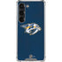 NHL Nashville Predators Distressed Galaxy S23 Clear Case