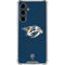 NHL Nashville Predators Distressed Galaxy S23 FE Clear Case