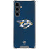NHL Nashville Predators Distressed Galaxy S23 FE Clear Case