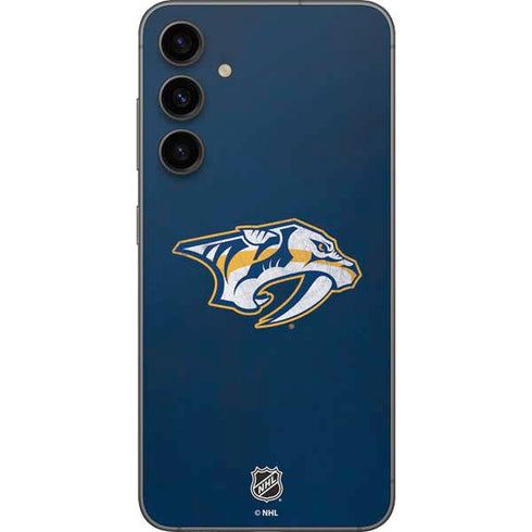 NHL Nashville Predators Distressed Galaxy S23 FE Skin