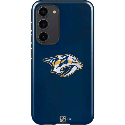 NHL Nashville Predators Distressed Galaxy S23 Plus Pro Case