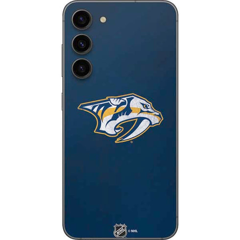 NHL Nashville Predators Distressed Galaxy S23 Plus Skin